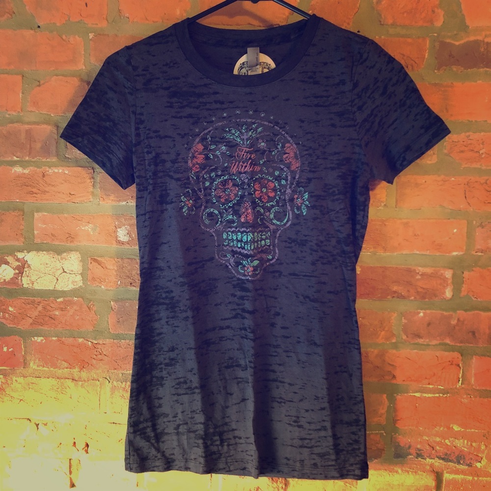 Day Of The Dead Skull Tee